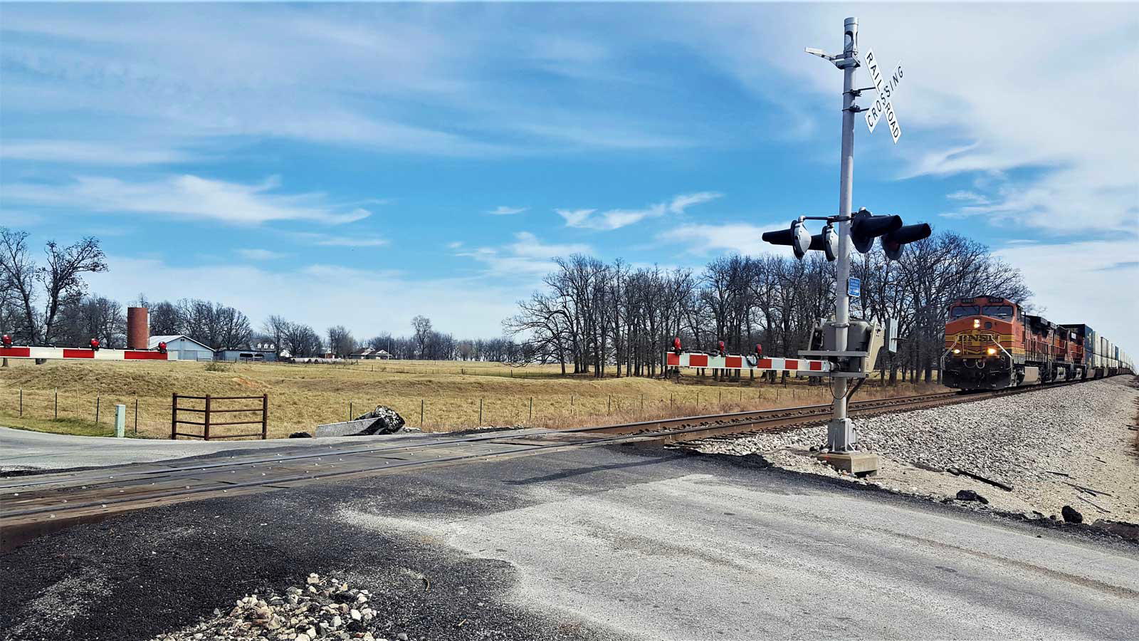 Missouri Rail Crossing
